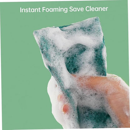 Heavy Duty Scouring Pads Non Scratch Cleaning Sponge Kitchen Dishwashing Fibre Scrubber 24PCS Cleaning scouring Pads