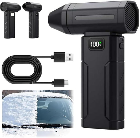Ultra-Powerful Portable Turbo Fan with 150,000 RPM, Electric Air Duster, Cordless Air Duster, 5-Gear Adjustable Mini Blower with Fast Charging,for House, Outdoor and Car (3)