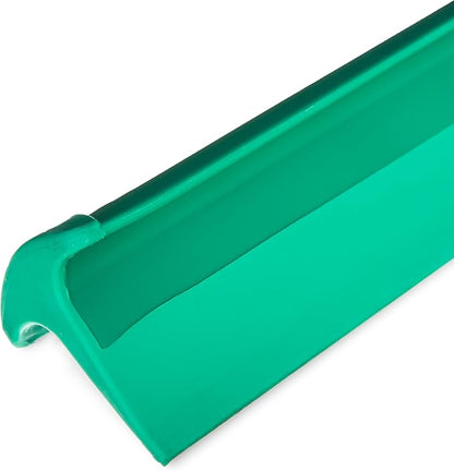SPARTA 3656809 Plastic Floor Squeegee, Shower Squeegee, Heavy Duty Squeegee With Rubber Blade For Windows, Glass, Shower Doors, Floors, Windshields, 24", Green, (Pack of 6)