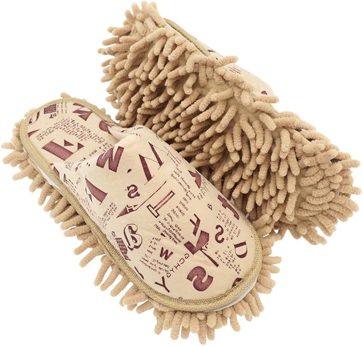 Selric Super Chenille Microfiber Washable Mop Slippers Shoes, Detachable Mopping Shoes, Floor Dust Dirt Hair Cleaner, Multi-sizes Multi-Colors Available