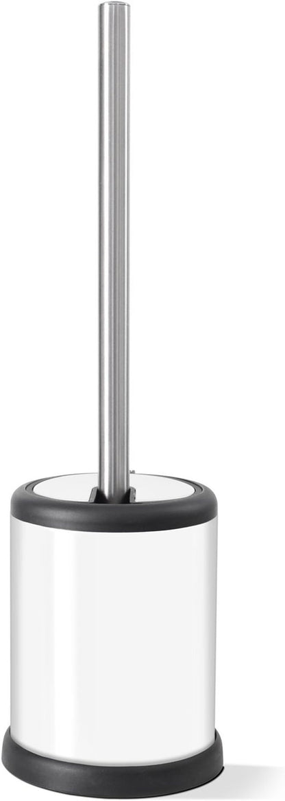 ToiletTree Products Toilet Brush with Lid (White 2 Pack)
