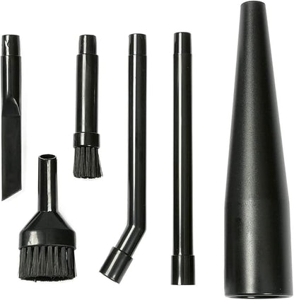 Micro Cleaning Kit Vacuum Attachments For Compact Wet Dry Shop Vacuum 1-1/4 in 6-Piece