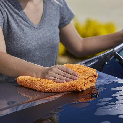 Armor All Car Wash Kit - Complete 3-Piece Car Cleaning Set with Car Wash Soap, Wax, Microfiber Mitt & Drying Towel, Gift for Dad