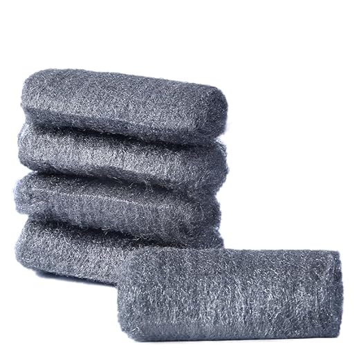Steel Wool Grade # 00 - Very Fine Grade - 16 Pads Multi-use for Buffing, Polish, Removing Grease, Cleaning Metal, Multi-Purpose (#00-16 Pads)