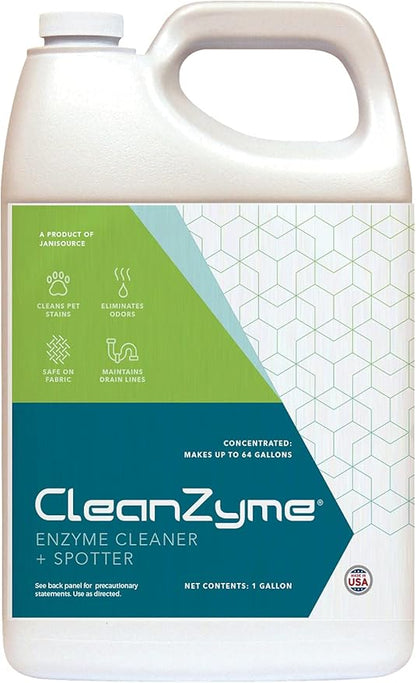 Cleanzyme Enzyme Cleaner, Pet Odor & Urine Remover - 1 Gallon