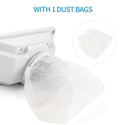 6W Nail Dust Collector, Quiet Desk Vacuum Cleaner, Dust Collector with Fan for Nails (US Plug 110V)