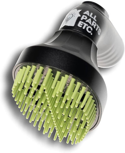 1.25 inch Pet Hair Vacuum Attachment – Dog & Cat Grooming Tool Compatible with Shop Vac, Bissell, Shark, Hoover, Eureka, Dirt Devil, Kenmore, and More (Pet Grooming Brush Tool)