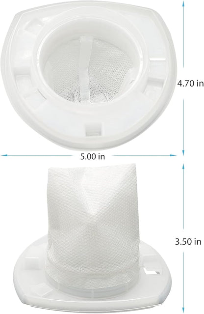 6 Pack Replacement Filter for Black & Decker Dustbuster AdvancedClean Cordless Handheld Vacuum VF110 CHV1410L CHV1410 CHV9610 CHV1210 CHV1510 CHV1410B Dust Buster Compact Hand VAC BDH2000L 90558113-01