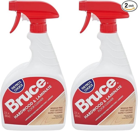 Bruce Hardwood & Laminate Floor Cleaner Spray 32oz by Armstrong (Pack of 2)