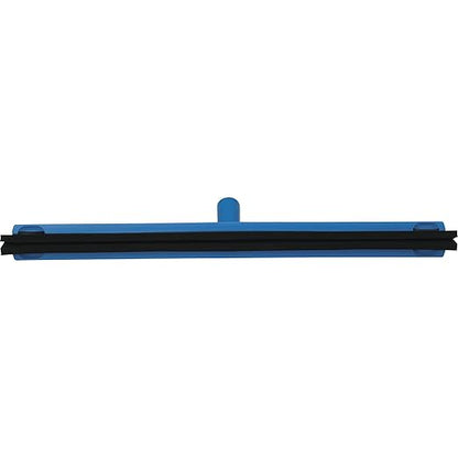 Vikan 77543 Squeegee,Fixed Head,Floor,24",PP/RB,Blue