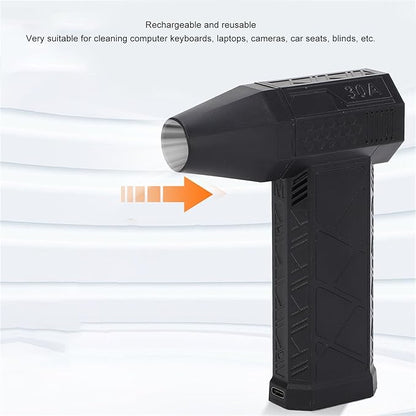 Handheld Electric Air Vacuum Cleaner 200W 130,000RPM High Speed Fan Dry Blower Dust Cleaner for Keyboard and Camera (Generic43nrydg6pc-11)