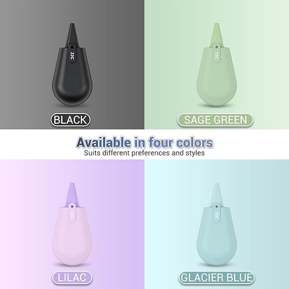 Pocket-Sized Silicone Camera Dust Blower Lens Air Blower, Small Camera Lens Cleaner Air Blower for Sensor LCD Keyboards Filters Printing, Sage Green Portable Dust Blower for Outdoor Travel Cleaning