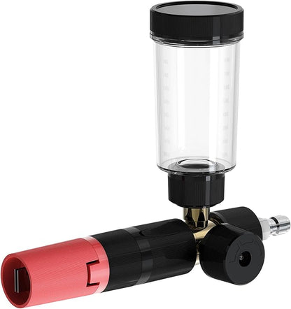 Foam Cannon for Pressure Washer with 1/4'' Quick Connector, Power Washer Soap Cannon with Adjustable Nozzle, Compatible with Most Pressure Washer, 4500 PSI