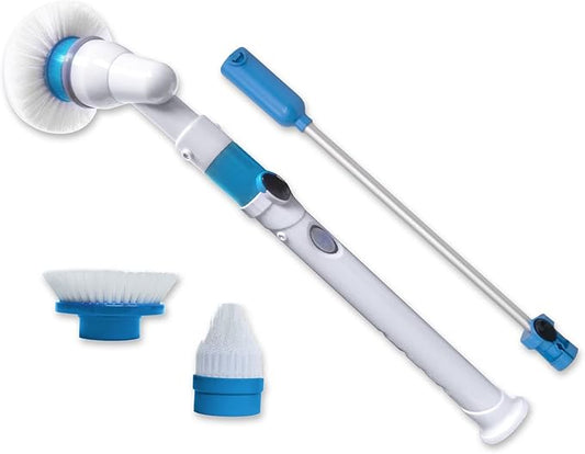Hurricane Spin Scrubber Cordless Rechargeable Power Scrubber by BulbHead (1 Pack)