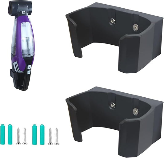 Wall Mount Compatible with Bissell 2390 2390A 2284W 23903 Pet Hair Eraser Lithium Ion Cordless Hand Vacuum (2 Packs）