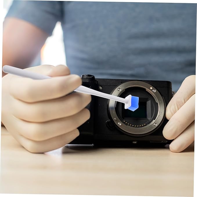 NUOBESTY Jelly Camera Sensor Cleaner Stick for DSLR and Mirrorless Cameras Gel Cleaning Tool for CCD/CMOS and Lens Easy-to-Use Sticky Sensor Cleaning Wand Random Color