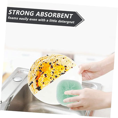12pcs Multi-Functional Scouring Cleaning Balls for Kitchen and Cookware Scrubbers for Pots and Dishes Random Colors Household Cleaning Supplies