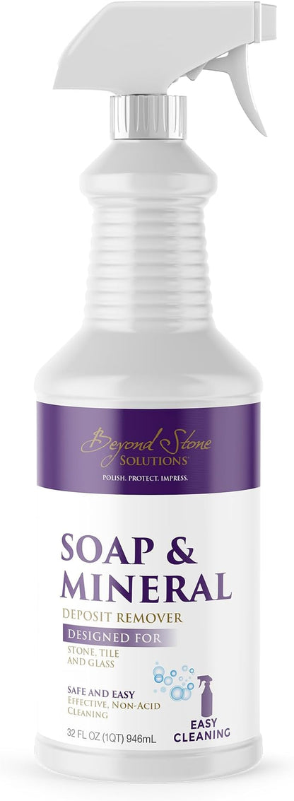 Non-Acidic Soap & Mineral Deposit Remover, 32oz