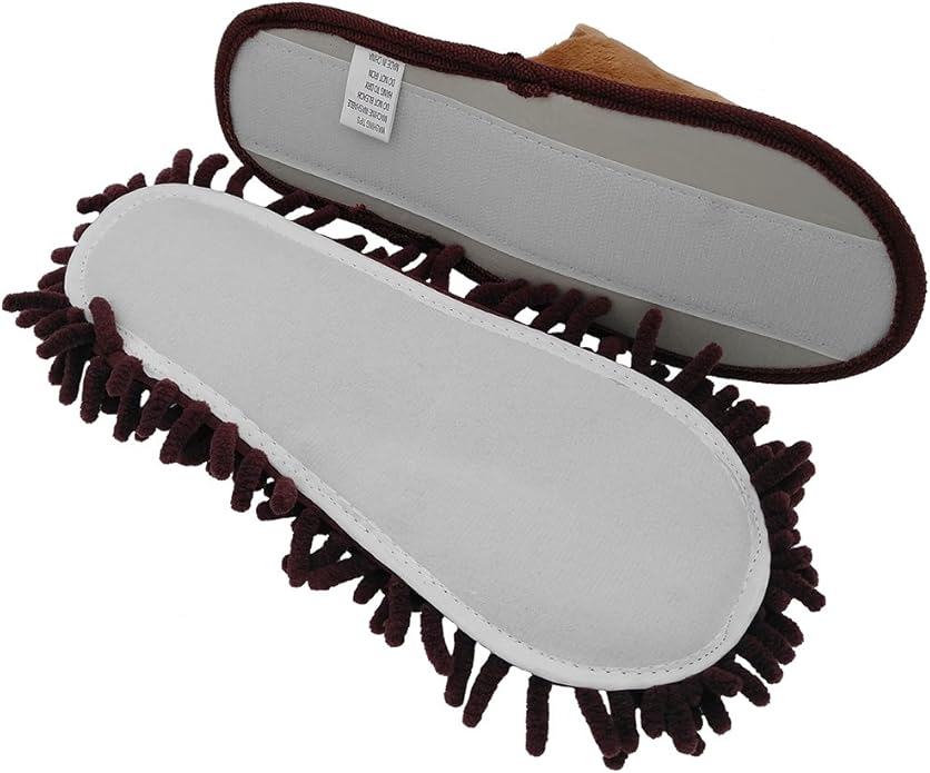 Selric Super Chenille Microfiber Washable Mop Slippers Shoes, Detachable Mopping Shoes, Floor Dust Dirt Hair Cleaner, Multi-sizes Multi-Colors Available