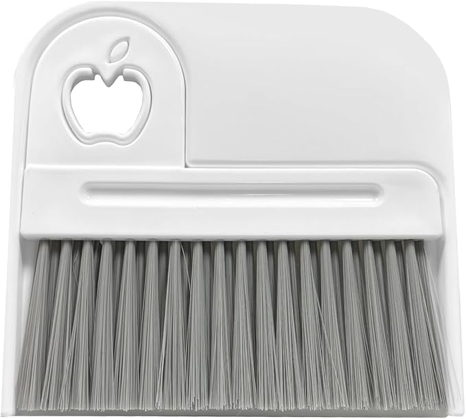 Mini Brush and Dustpan Set – Small Broom and Dustpan Set for Tight Spaces, Compact Dust Pan and Mini Hand Broom Combo