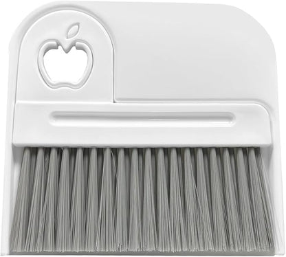 Mini Brush and Dustpan Set – Small Broom and Dustpan Set for Tight Spaces, Compact Dust Pan and Mini Hand Broom Combo