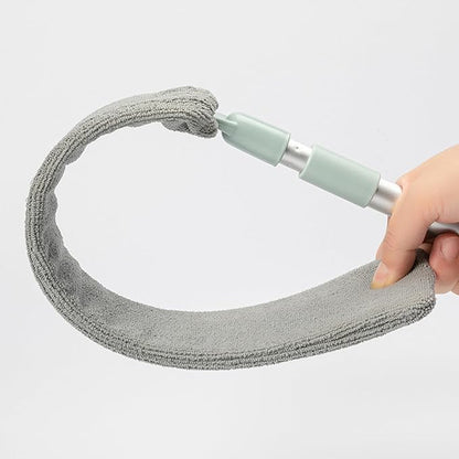 Bendable Dusting Wand Extendable Long Furniture Ceiling Car Cleaner Removable Handle Duster