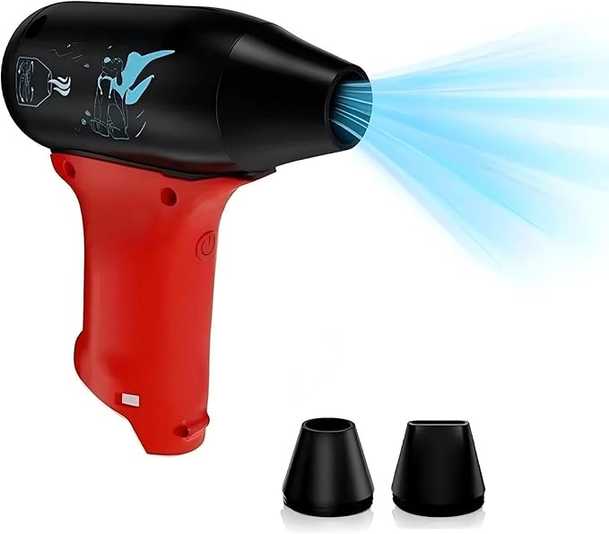 Portable Jet Fan Mini Blower,130000 RPM Compressed Air Duster, Compatible with Milwaukee 12V Lithium Battery, Powered Jet Dry Blower for Car,Home,Cleaning,Leaf Blower