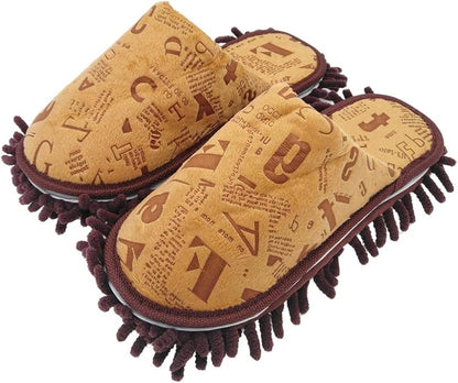 Selric Super Chenille Microfiber Washable Mop Slippers Shoes, Detachable Mopping Shoes, Floor Dust Dirt Hair Cleaner, Multi-sizes Multi-Colors Available