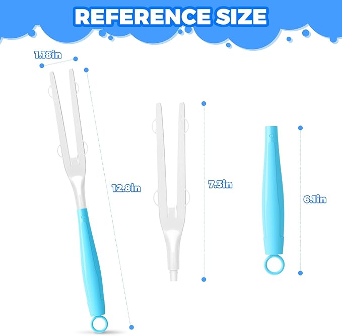 3 Pack Replacement Duster Handles – Compatible with Swiffer Duster Refills, Detachable & Reusable Plastic Dusting Wands,Handle Only