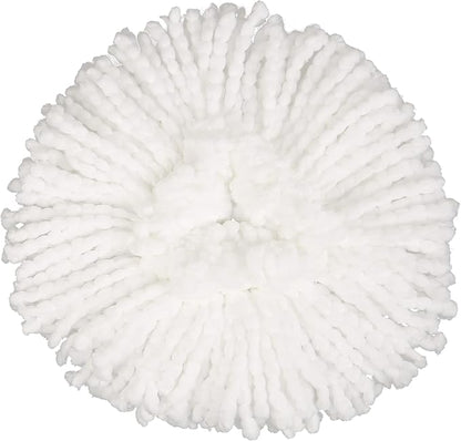 Mop Replace Head [ 3 Pack ] Mop Refills Compatible with Triangle Spin Mop, Made of Microfiber, Deep Cleaning Machine Washable and Easy-to-Replace