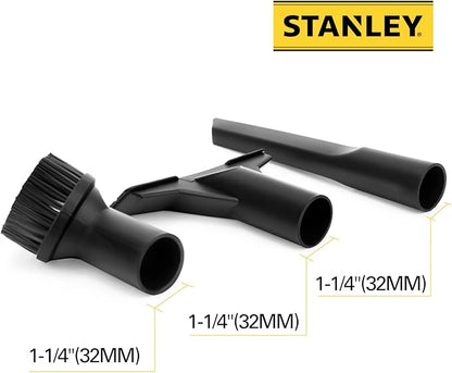 Stanley 13-3303 Cleaning Kit Fits for Wet Dry Vacuum 1-1/4" hose, 3 Pack