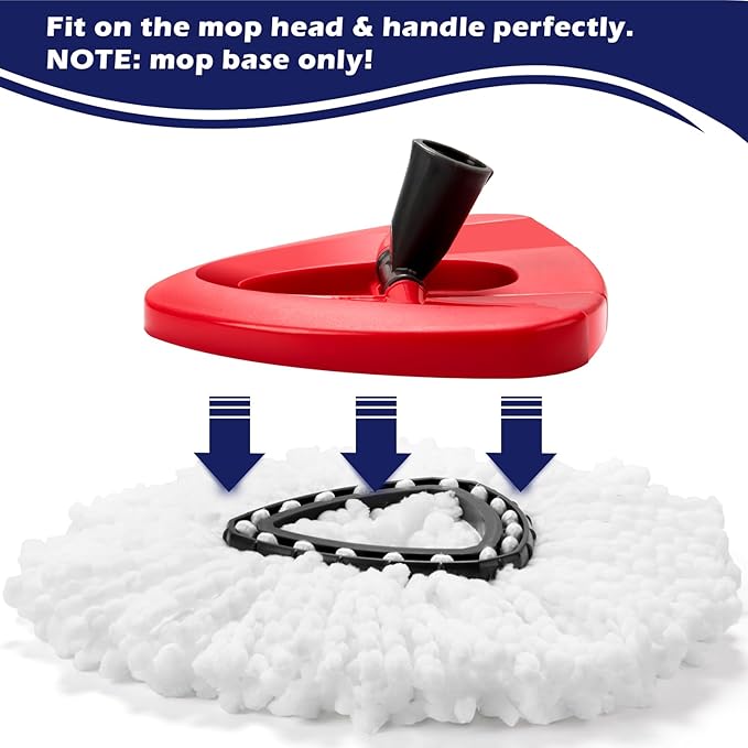 Spin Mop Replacement Base Compatible with O-Ceda Easy Wrin 1 Tank System, Replacement Base for Spin Mop Head