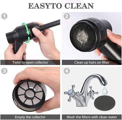 [Upgrade] Mini Vacuum Cordless Vacuum Keyboard Cleaner Rechargeable,for Cleaning Dust,Hair,Crumbs,Eraser Scrap,Laptop,Pet House,Sewing Machine