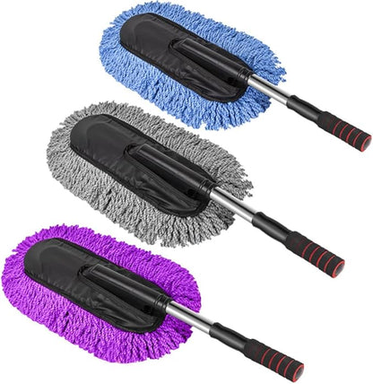 Car Wash Cleaning Brush Microfiber Dusting Tool Duster Dust Mop Home Cleaning Kit