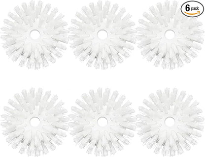 Palm Brush Refills for OXO Soap Dispensing Palm Brush, 6 Pack Palm Brush Replacement Head