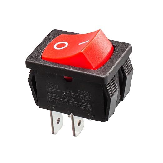 8 Amps 4 Pin On/Off Rocker Switch for Shop Vac Wet Dry Vacuum Cleaner, On Off Vacuum Switch for Shop Vac Replacement Switch