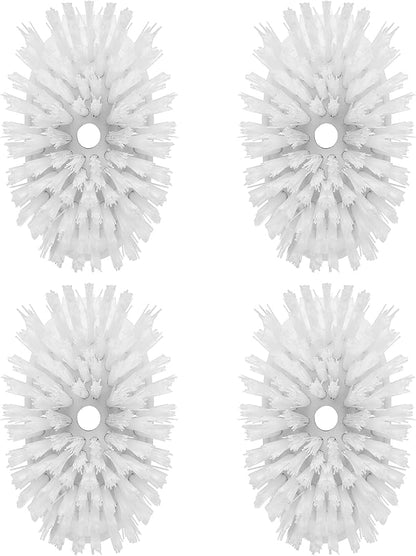 MR.SIGA Soap Dispensing Dish Brush Refills, 4 Pack
