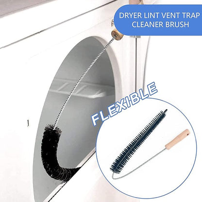 W10120998 Dryer Lint Filter Catcher Stainless Steel Screen Mesh for Whirlpool Kenmore Maytag Dryer Lint Screen Replacement Part W10049360, 8066170 with Clothes Dryer Lint Vent Trap Cleaner Brush