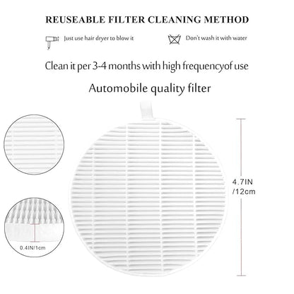 Portable Nail Dust Collector for Acrylic Nails 48W Powerful Dust Collector Nails with Filter, Nail Duster Collector Vacuum with Adjustable Speed Electric Dust Suction Machine for Manicure Home Salon