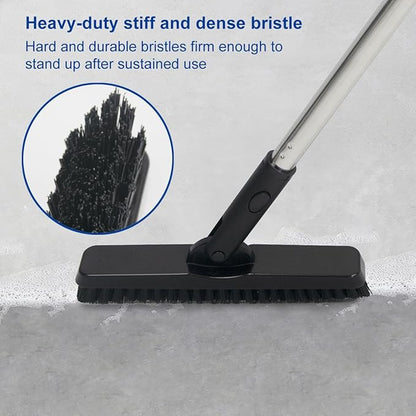 CELOX Grout Brush with Long Handle, Tile Grout Cleaner Brush for Tile Floors, for Shower Tile, for Cleaning Grout