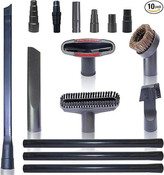 Household Cleaning Kit Attachments Vacuum Cleaner Accessories Universal Vacuum Hose Adapters Flexible Crevice Tool for Dryer Lint Vent Trap Cleaner