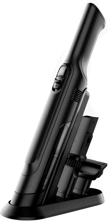 Handheld Vacuum Cordless, Lightweight 1.4lb with Powerful Suction, Charging Dock, Single Touch Empty and Detachable Dust Cup, Portable Mini Car Vac for Home Office and Pet Hair (Mars Black)