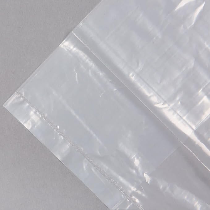 RBHK 16x20 Plastic Produce Bags on a Roll, Clear Produce Bags,Home Storage,Trash Bags,1400 Bags,4 Rolls