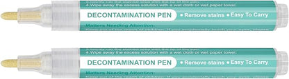 Stain Remover Cleaner Oil Stain Pen Brush Wipe Fabric Cloth Stain Remover Household Clothing Tools Laundry Portable Water-Free Strong Stain Remover Pen