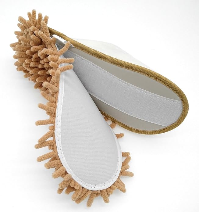 Selric Super Chenille Microfiber Washable Mop Slippers Shoes, Detachable Mopping Shoes, Floor Dust Dirt Hair Cleaner, Multi-sizes Multi-Colors Available