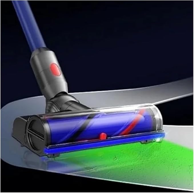 The Brush Head Vacuum Accessory with Dust Detection ，Compatible for Dyson， V7, V8, V10, V11, and V15 Cordless Cleaners.