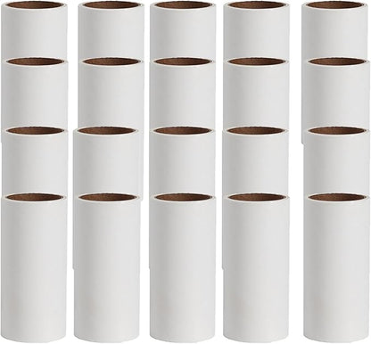 Rgqphantom Lint Roller Refills,Extra Sticky Lint Roller Replacement Refills Only, Inside Diameter 1.5 inch, 60 Sheets per Roll (Pack of 20, Total 1200 Sheets, 4 inch)