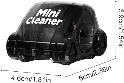 Desk Cleaner - Mini Vacuum, Table Duster, Dust Remover, Crumb | Portable Handheld Cleaning Device for Study Desk Office Travel Use Daily Maintenance