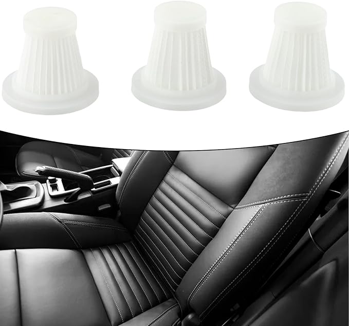 Washable HEPA Filters Vacuum Filter Replacement For Handheld Car & Cordless Desk for MINI Vacuum Cleaners(3 PACK)