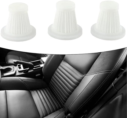 Washable HEPA Filters Vacuum Filter Replacement For Handheld Car & Cordless Desk for MINI Vacuum Cleaners(3 PACK)